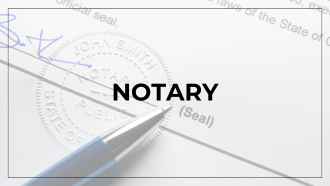 Notary public seal 